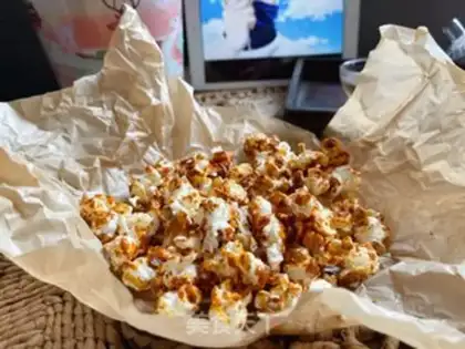 Make Caramel popcorn step 11