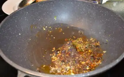 Make Soy potatoes, four seasoned beans step 4