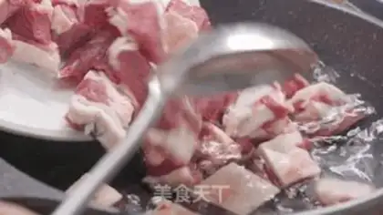 Make Chestnut beef step 1