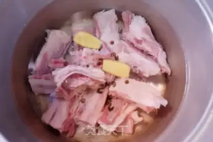 Make radish lamb chops step 0