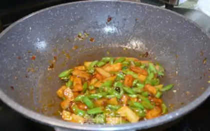 Make Soy potatoes, four seasoned beans step 6