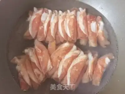 Make Water for lamb rolls step 4