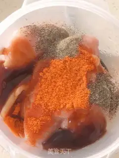 Make Black pepper chicken chop step 1