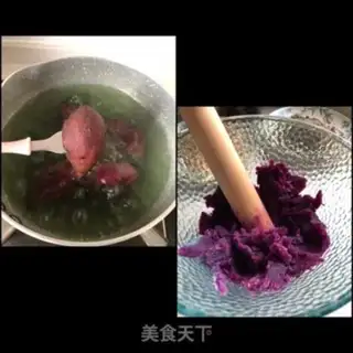 Make Potato cheese sesame ball step 2
