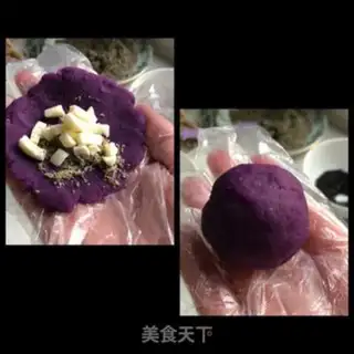 Make Potato cheese sesame ball step 3