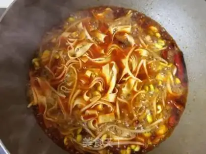 Make Water for lamb rolls step 11