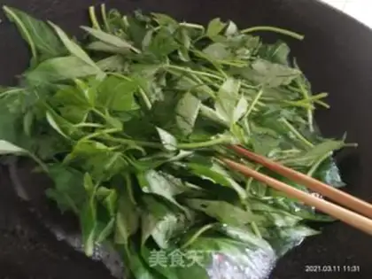 Make Clear the potatoes step 1