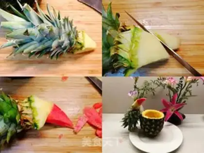 Make ♪ Birds say pineapple fried shrimp step 7