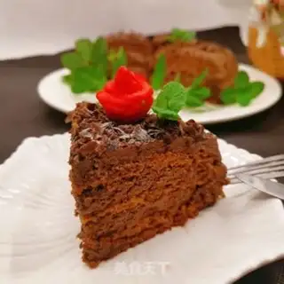 Make Black forest cake step 23