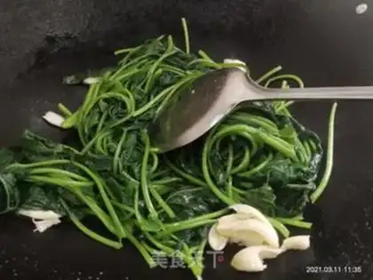 Make Clear the potatoes step 4