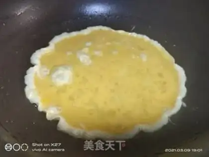Make Eggs are fried step 1