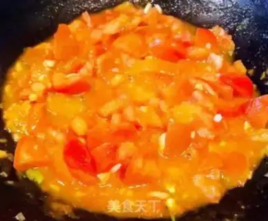 Make Tomato beef fan soup step 7