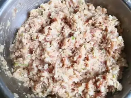 Make Cabbage dumplings step 3
