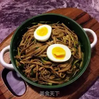 Make cucumber-swipe noodles step 9
