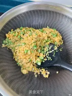Make Sakura shrimp, soy rice step 6