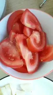 Make Tomato beef step 1