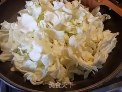 Make Muir and cabbage step 5