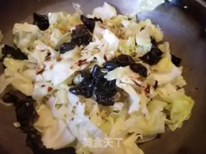 Make Muir and cabbage step 6