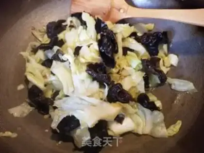 Make Muir and cabbage step 7