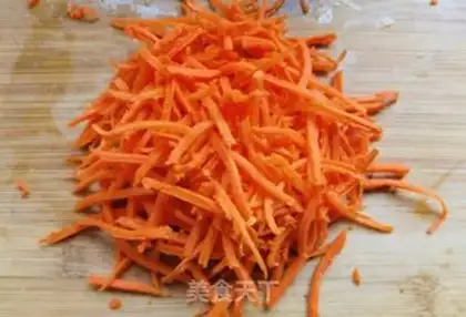 Make Carrots, corny oatmeal step 1
