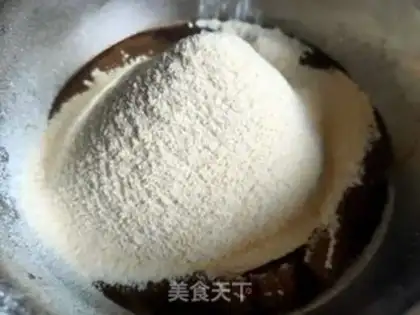Make Corn paste red-swee dates step 8