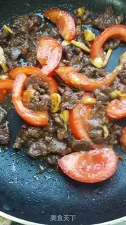 Make Tomato beef step 6