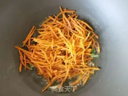 Make Carrots, corny oatmeal step 4