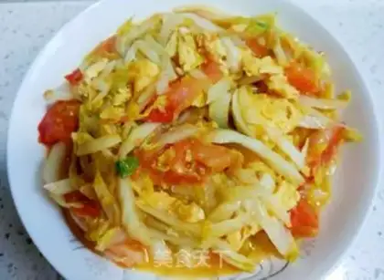 Make Tomato doll fried eggs step 13