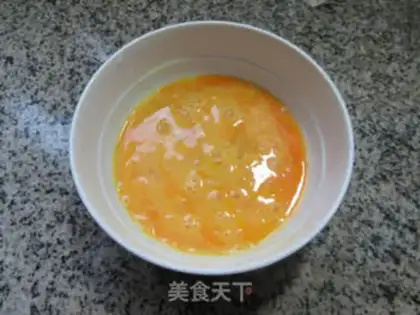 Make Chicken duck egg fried rice step 4