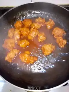 Make Sweet chicken meatballs step 11