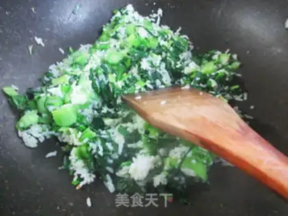 Make Chicken duck egg fried rice step 6