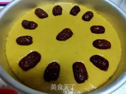 Make Corn paste red-swee dates step 19