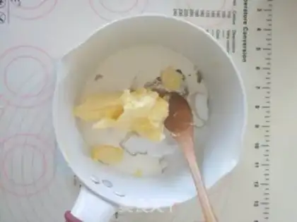 Make French almond waffles step 6