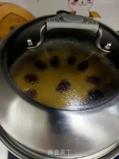 Make Corn paste red-swee dates step 20
