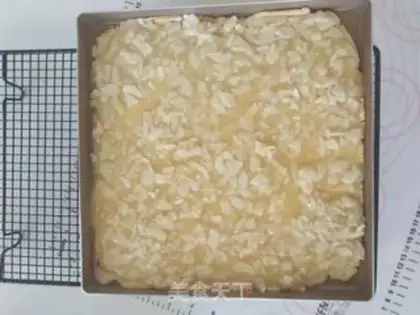 Make French almond waffles step 8