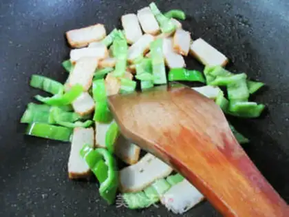 Make Pyramid tofu step 5