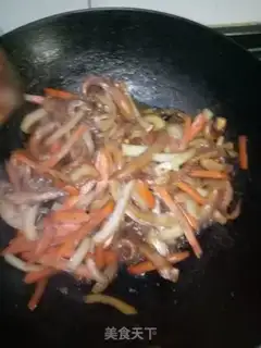 Make Soy squid shaving step 6