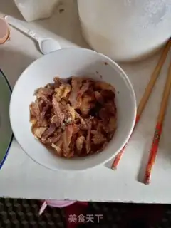 Make Garlic fried meat step 1