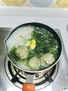 Make Beefball soup step 6