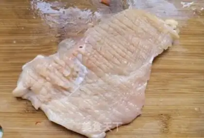 Make Fried chicken chest step 2