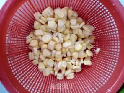 Make Corn radish hamdam step 0
