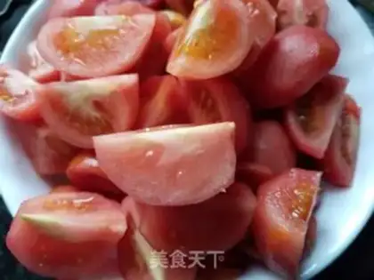 Make Tomato fried eggs step 0