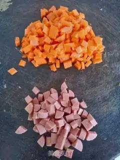 Make Corn radish hamdam step 1