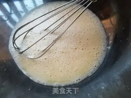 Make Hong Kong butter and eggs step 4