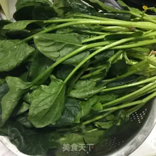 Make Sesame spinach step 0