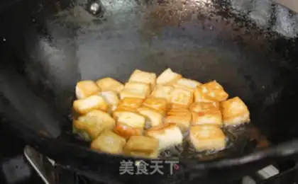 Make Gold tofu step 1