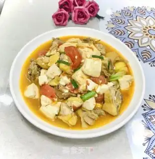 Make Tomato tofu chicken step 8