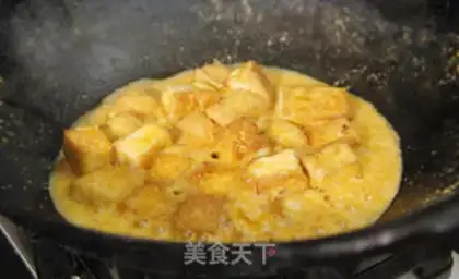 Make Gold tofu step 3