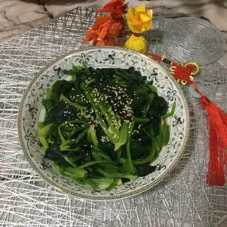 Make Sesame spinach step 6