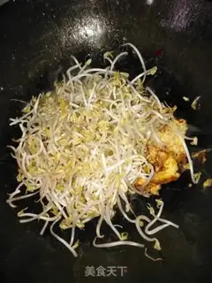 Make Soybean fried eggs step 5